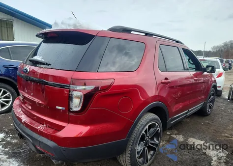 2015 Ford Explorer Sport из США, поврежденный, VIN 1FM5K8GT3FGA30605